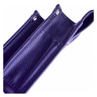 コヅチ 内側ポケット付レザー腰袋 A 黒 1セット(3個)（直送品）