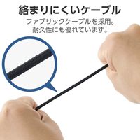 エレコム ヘッドセット 有線 USB接続 片耳 オーバーヘッド マイク付き ヘッドホン HS-HP14MUBK 1個（直送品）