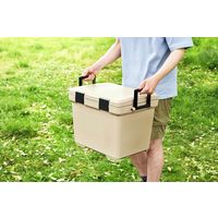 アイリスオーヤマ クーラーボックス ベージュ CL-32 1個