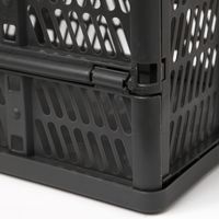 ハンドル付きコンテナ チャコール LAKOLE/ラコレ