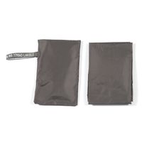 【LAKOLE/ラコレ】 レイン巻きスカート チャコール