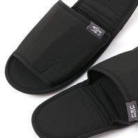 パッカブルスリッパ ブラック 1セット（1足×2） LAKOLE/ラコレ