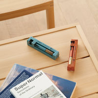 三菱鉛筆 ジェットストリーム × karimoku 多機能ペン 4&1 サンセットオレンジ MSXE5KF05.4 1セット(1本×3)