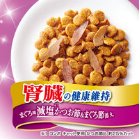 コンボ キャット 腎臓の健康維持 まぐろ味・減塩かつお節・まぐろ節添え 国産 600g（120g×5袋）1袋 キャットフード