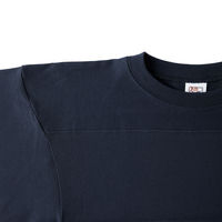 CROSS & STITCH オープンエンドフットボールTee Tシャツ 七分袖 作業着 無地 ヘザーグレー OE1240-5-M M 1枚（直送品）