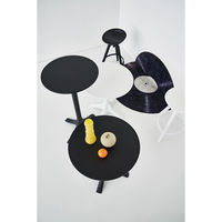 東谷 ROOM ESSENCE ハイスツール ブラック CL-487BK 1脚（直送品）