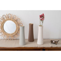 東谷 ROOM ESSENCE 花瓶 ブラウン CLY-31BR 1個（直送品）