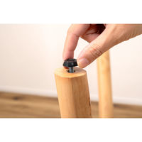 東谷 ROOM ESSENCE ダイニングテーブル 幅1200×奥行800×高さ720mm ナチュラル HOW-002NA 1台（直送品）