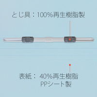 プラス PP製 フラットファイル 年組氏名 A4 タテ ロイヤルブルー 79491 1袋(10冊入)