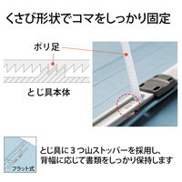 プラス 紙製ファイル キャリア・パスポート フラットファイルA4 児童用 ロイヤルブルー 91381 1箱(1袋(10冊入)×10)