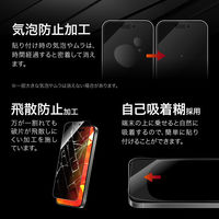 iPhone 16 Pro Max ガラスフィルム「GLASS PREMIUM FILM Lite」 覗き見防止180°（直送品）