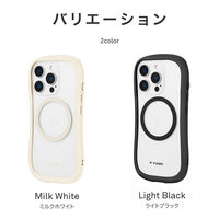 MSソリューションズ iPhone 16 Pro 高速充電・耐傷・耐衝撃ケース ライトブラック LN-IP24VMCLBK 1個