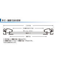 アルテ ポップフレーム A3 シルバー DR-A3-SV 1枚