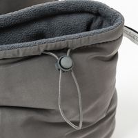 【LAKOLE/ラコレ】 キルトルームブーツ チャコール