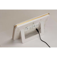 インテック 置き時計 大画面・大音量タイマー ホワイト GRS203 1台