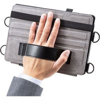 サンワサプライ iPad 10.2インチ スタンド機能付きショルダーベルトケース PDA-IPAD1612BK １個（わけあり品）