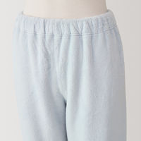 【レディース】無印良品 婦人 静電気が起きにくい 着る毛布 パジャマ 婦人S ライトブルー 良品計画