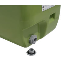 【ポリエチレンタンク】スイコー ホームローリータンク 50L オリーブ HLT-50（OD） 1個