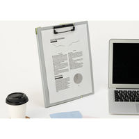 ナカバヤシ w/U スタンドクリップボード A4E パウダーブルー WU-QB-STA4E-B 1冊