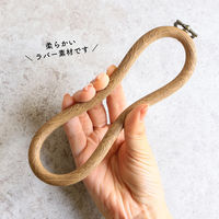 日本紐釦貿易 木製風プチフレーム 丸ミニ 外径φ75mm ブラウン JP1 JSP1 1個