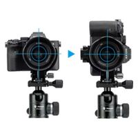 Fotopro カメラ縦横変換プレート X-ROTATOR95-GY 1台（直送品）