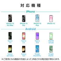 充電専用 タイプCケーブル USB-C to C フラット L字 10cm 60W 黒 MPA-CCLL01BK エレコム 1個