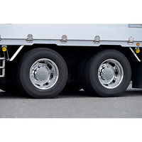 パーマンコーポレーション ホイルセンターキャップ 三菱ふそう 大型トラック リア 19.5インチ 1278500000 1個（直送品）