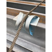 パーマンコーポレーション Lコーナー ワイヤー用 スチール 6510950000 1個（直送品）