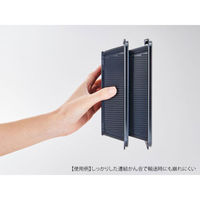 エフピコ 麺容器 DLV角19-14(47)MSD 黒 7E191447 1袋(50個)（直送品）