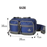 スワン　ウエストバッグ　レッド　1309　1個（直送品）