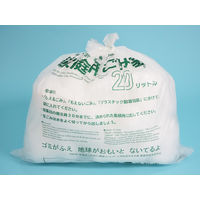 ゴミ袋 浜松市指定 nocoo スマートキューブ とって付き 半透明 20L 30枚入 1パック 0.02mm 日本サニパック