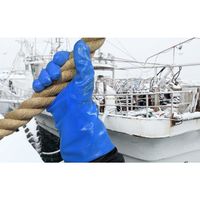 【防寒手袋】 エステー モデルローブ No.670 ニトリルモデル防寒 LLサイズ ST761210 1双