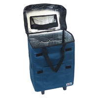 富士商 Felio スマートショッピングバッグ エッグホルダー付 ディープティールグリーン F21790 1袋（直送品）