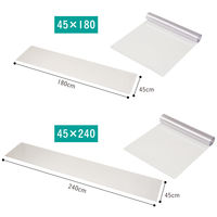 シービージャパン 透明キッチンマット 45×180cm 4573306872634 1枚