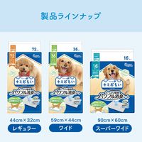 エリエール キミおもい パワフル消臭シート ワイド 無香タイプ 36枚入 1袋 大王製紙