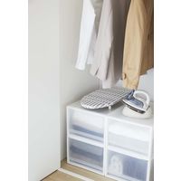 山崎実業 北欧風 暮らしの定番 卓上脚付き 舟型アイロン台 S チェック グレー 5790 1枚×12（直送品）