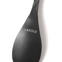 槌目ステンレスミニスプーン（ブラック） ブラック加工 1セット（1本×2） LAKOLE/ラコレ