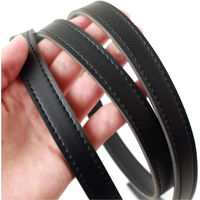 日本紐釦貿易 合皮スムーステープ 黒 幅約15mm 9m巻 PLT1015-B 1巻9m入（直送品）