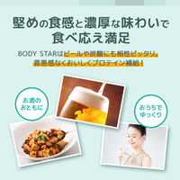 おやつカンパニー BODY STAR（ボディスター）プロテインスナック コンソメ味 1セット（1袋（42g）×6） おつまみ