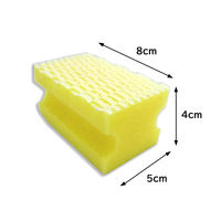 そうじの神様 カッチコチブラシ 頑固汚れ 焦げ専用 キッチン用ブラシ イエロー 日本製 1個 KBセーレン