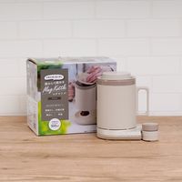 サンコー 本格白湯も飲み物も「沸かして飲めるマグケトル」ブラウン MAGKTLHBW 1個