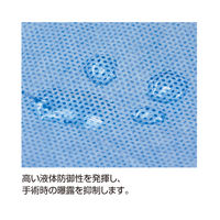 メディコムジャパン セーフウェア サージカルガウン 滅菌済 Mサイズ SFWGSG834C AAMIレベル3適合　ブルー1パック(1枚入)