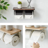 武田コーポレーション トイレットホルダー ダブル LN-H-TH30VBR 1個