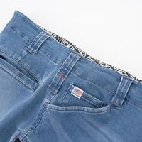 コーコス信岡 ストレッチシルキーデニムカーゴ インディゴ LL D-2905 1着（直送品）