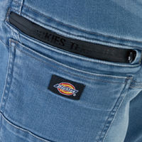 コーコス信岡 ストレッチシルキーデニムカーゴ ライトインディゴ 3L D-2905 1着（直送品）