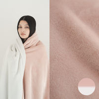 nishikawa　西川　バイカラー毛布　hauu　もちもちブランケット　2枚合わせ　わた入り　洗える　寝具　インテリア　NEWブランド　ピンク