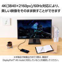 USB-C to HDMI 変換ケーブル 4K 60Hz 高耐久 2m 黒 MPA-CHDMIS20BK2 エレコム 1個
