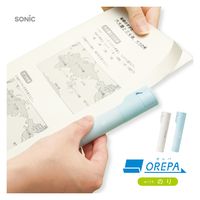 ソニック オレパ withのり プリントカッターと色消えるのり ホワイト SP-1238-W 1セット(1個×5)