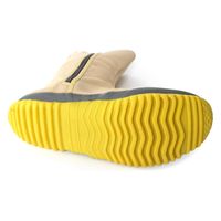 福山ゴム工業 ノーカーズ 長靴 22.5cm NK-10/カーキ/22.5 1足（直送品）