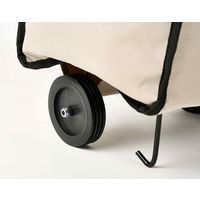 レップ ショッピングカート ハンディトートカート 保冷保温 折り畳み式 30L グレー 542514 1個